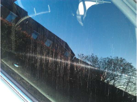 windshield scratch removal at @tasdetailing #tas #thiruvananthapuram  #travancoreautospa 
